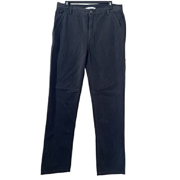 Everlane Mens Cotton Chino Trouser Pants Dark Grey size 32 - Picture 1 of 11